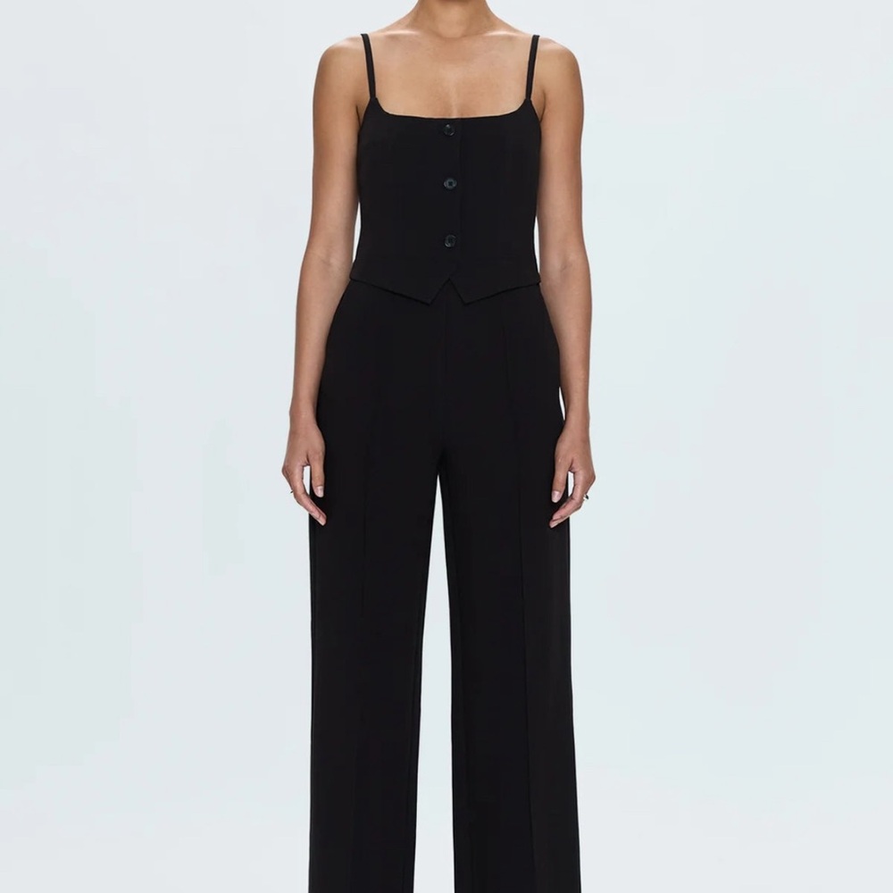 Pistola Black Jumpsuit Versatile Modern Design